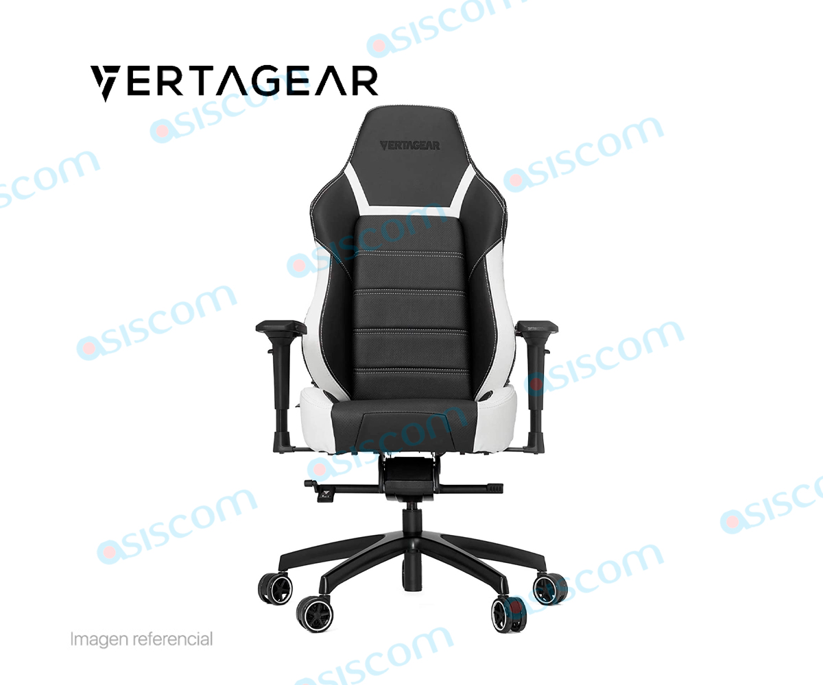 SILLA GAMING RACING VERTAGEAR PL6000 NEGRO/BLANCO ( VG-PL6000_WT )